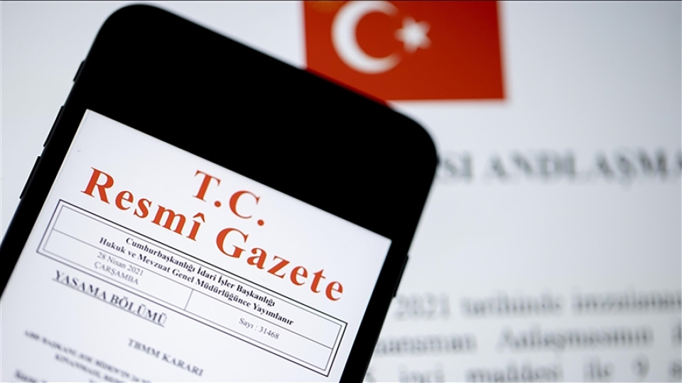 Resmi Gazete’de bugün (21.08.2026)
